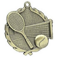 Medal, "Tennis" - 1 3/4" Wreath Edging